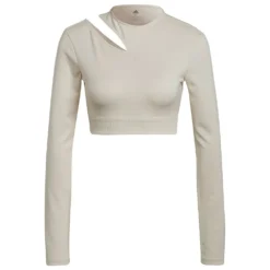 ADIDAS Training Crop Long Sleeve T-Shirt -Sports Gear Shop adidas training crop long sleeve t shirt 2