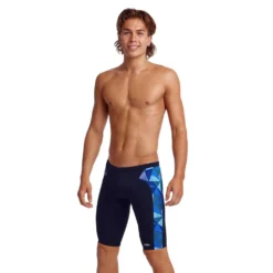 Funky Trunks Training Blue Bars Jammer -Sports Gear Shop funky trunks training blue bars jammer 5
