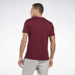 Reebok Training Essentials Tape Short Sleeve T-Shirt -Sports Gear Shop reebok training essentials tape short sleeve t shirt 2