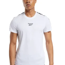 Reebok Training Essentials Tape Short Sleeve T-Shirt -Sports Gear Shop reebok training essentials tape short sleeve t shirt 9