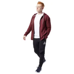 Reebok Training Essentials Twill Full Zip Sweatshirt -Sports Gear Shop reebok training essentials twill full zip sweatshirt 2