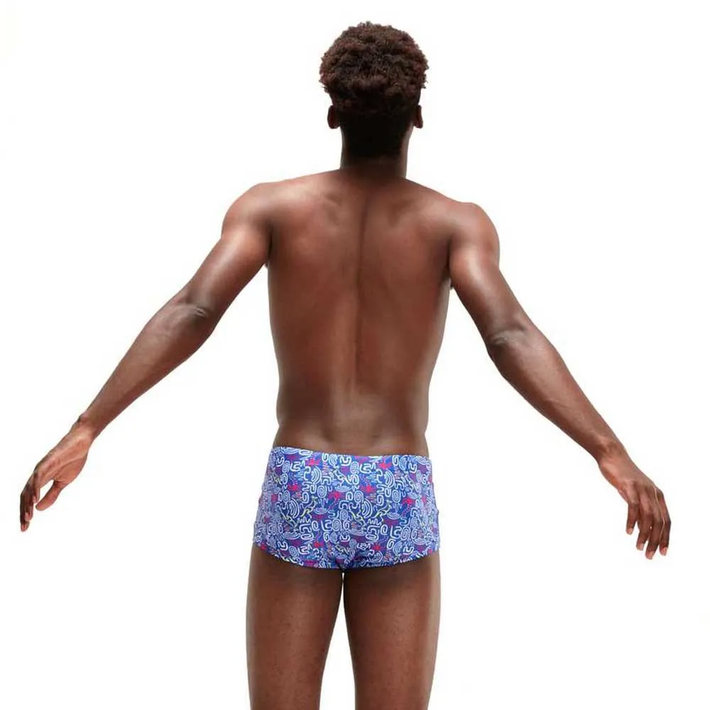 Speedo 17 Cm Club Training Allover Swimming Brief 2 Speedo 17 Cm Club Training Allover Swimming Brief - Image 2