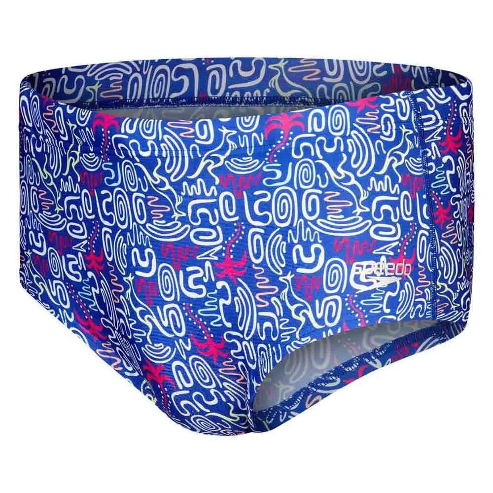 Speedo 17 Cm Club Training Allover Swimming Brief 3 Speedo 17 Cm Club Training Allover Swimming Brief - Image 3