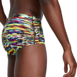 Speedo Digi Interference V 17cm Club Training Allover Swimming Brief -Sports Gear Shop speedo digi interference v 17cm club training allover swimming brief 6