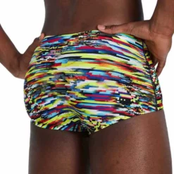 Speedo Digi Interference V 17cm Club Training Allover Swimming Brief -Sports Gear Shop speedo digi interference v 17cm club training allover swimming brief 7