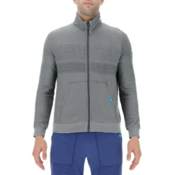 UYN Natural Training Full Zip Long Sleeve T-Shirt
